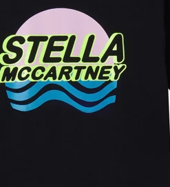 Stella McCartney Kids T-Shirts Og Toppe*T-shirt - Sort m. Print