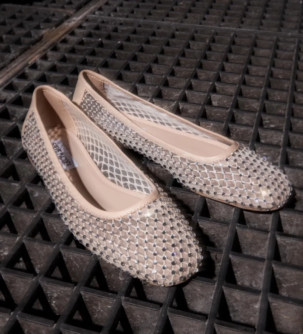 Ballerinaer-Steve Madden Ballerinas - TAN MESH