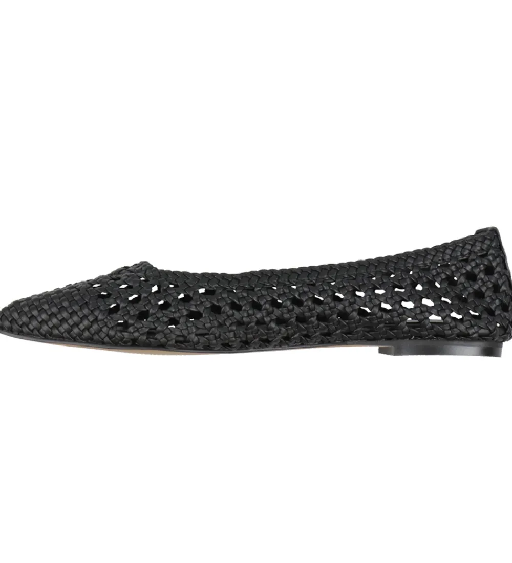Ballerinaer-Steve Madden Sko - Saxton Ballerina - BLACK