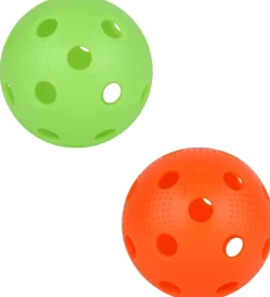 Stiga Bolde*Bolde - Floorball - 2-pak - Orange/Limegrøn