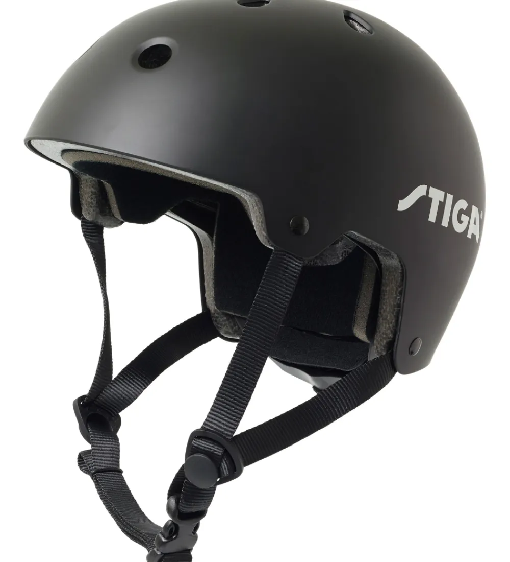 Skaterhjelme-Stiga Hjelm - Multi - Small - Sort