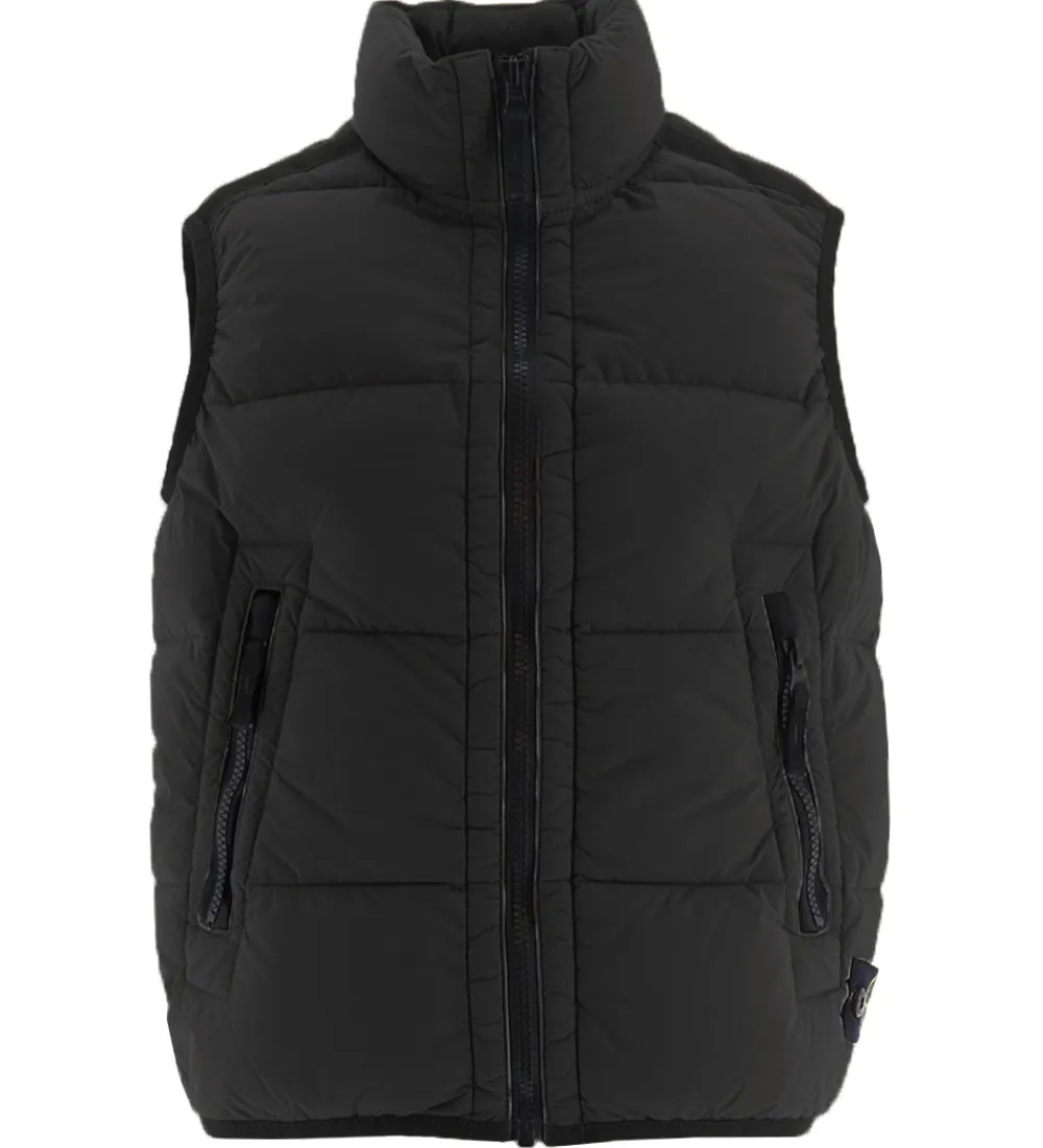 Veste|Dunveste Og Dyneveste-Stone Island Dunvest - Sort