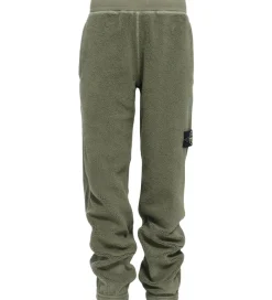 Stone Island Fleece*Fleecebukser - Military Green