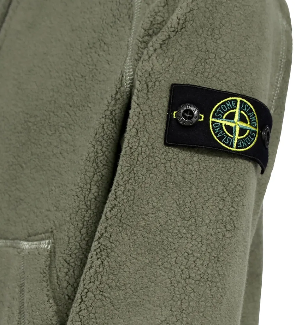 Stone Island Fleece*Fleecejakke - Military Green