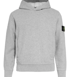 Hættetrøjer-Stone Island Hættetrøje - Gråmeleret
