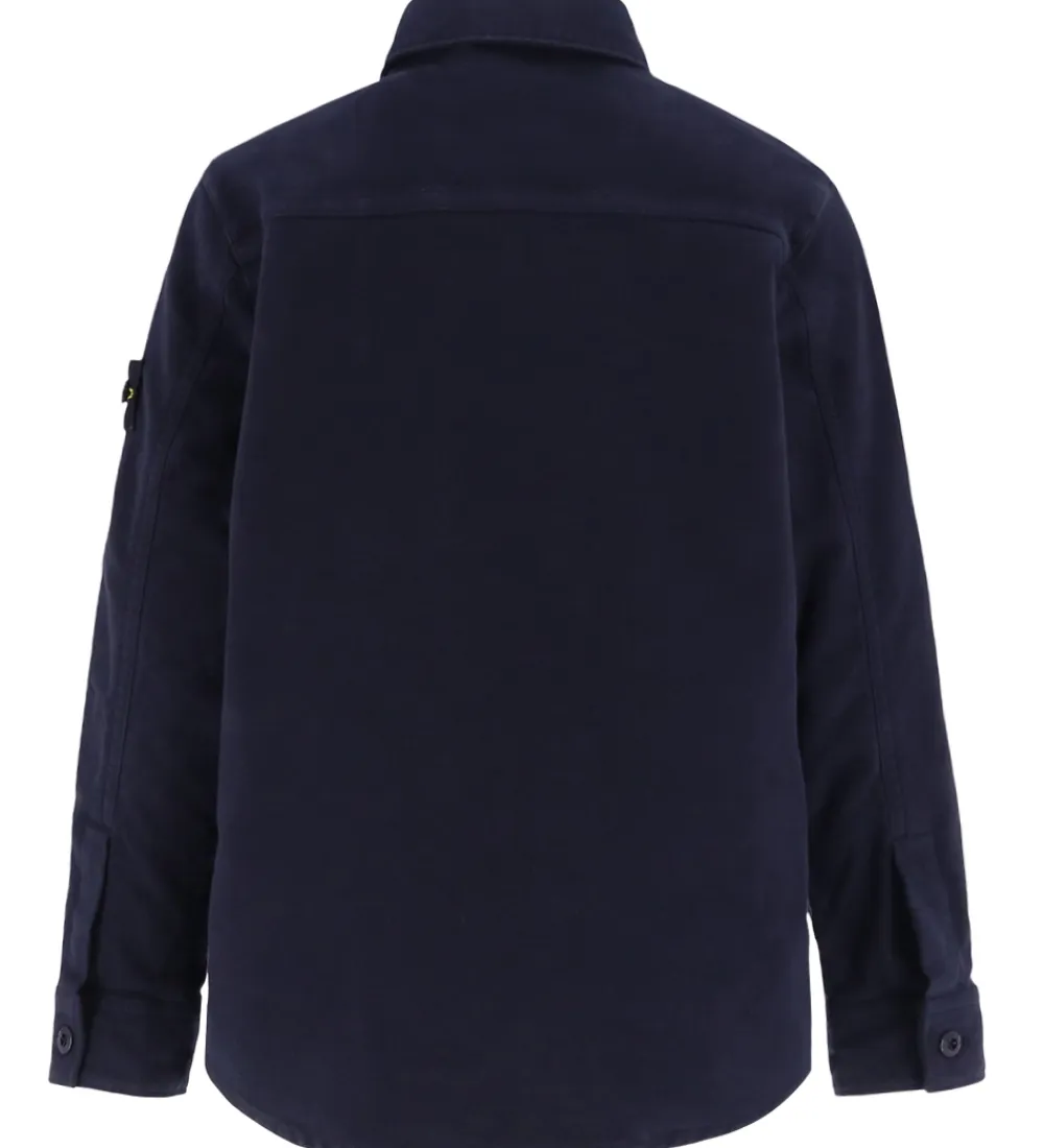Stone Island Skjorter*Skjorte - Overshirt - Navy