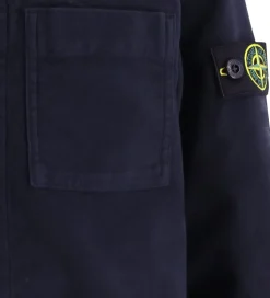 Stone Island Skjorter*Skjorte - Overshirt - Navy