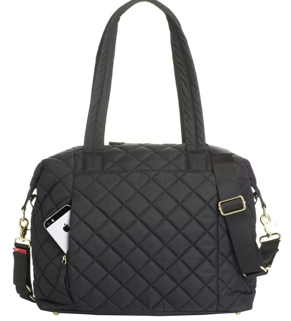 Storksak Pusletasker*Pusletaske - Stevie Quilt - Sort
