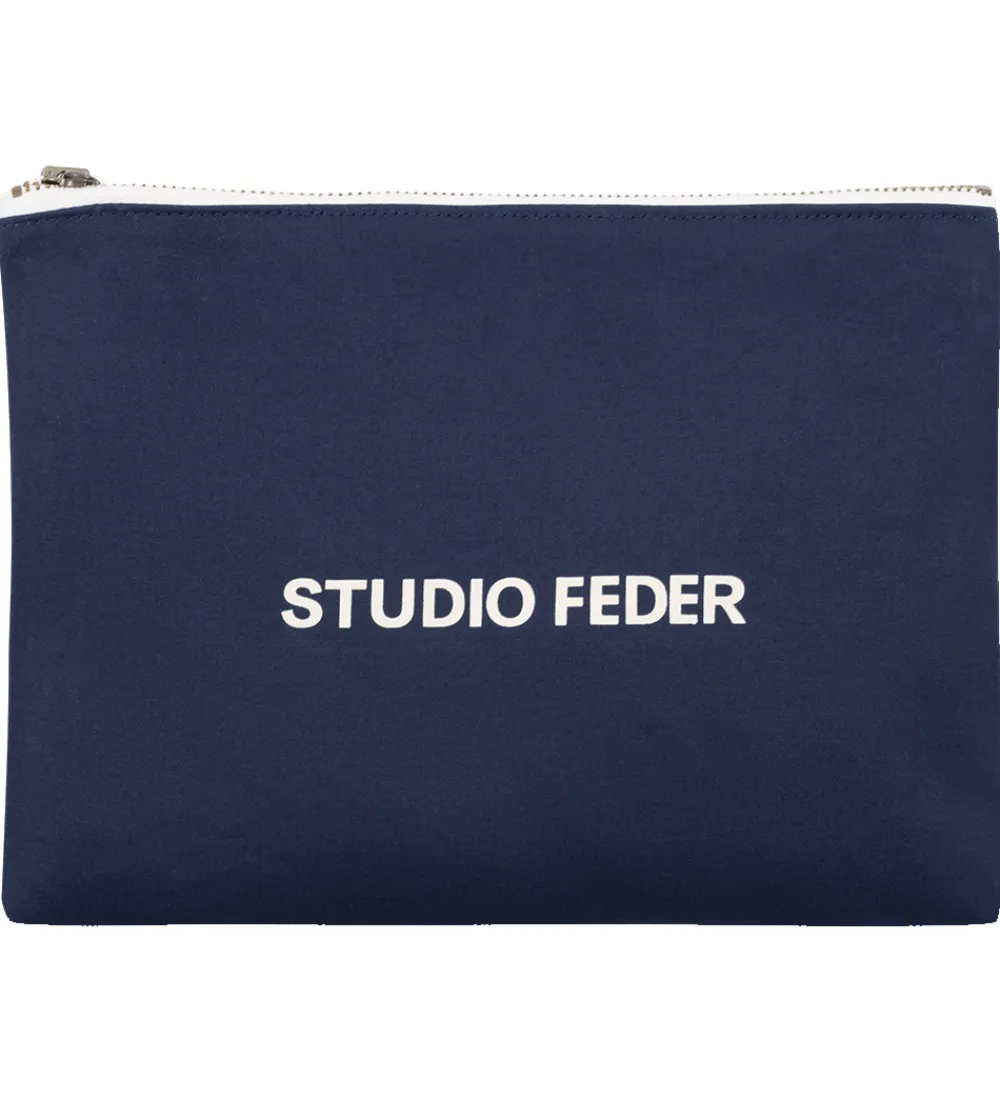 Punge-Studio Feder Pung - Melia - Canvas - Navy