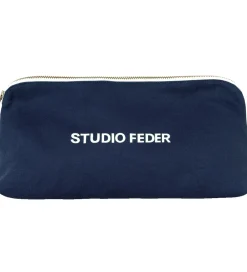 Studio Feder Toilettasker|Toilettasker*Toilettaske - Celia Mini - Canvas - Navy