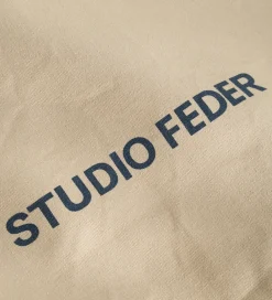 Studio Feder Toilettasker|Toilettasker*Toilettaske - Celia - Canvas - Sand Beige