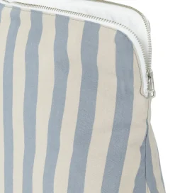 Studio Feder Toilettasker|Toilettasker*Toilettaske - Celia - Cotton - Pale Blue Stripe