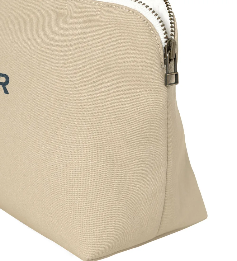 Studio Feder Toilettasker|Toilettasker*Toilettaske - Celia Mini - Canvas - Sand Beige