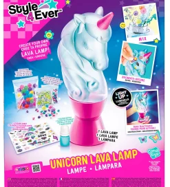 Fritstående Lamper|Lamper-Style 4 Ever DIY Unicorn Lavalampe