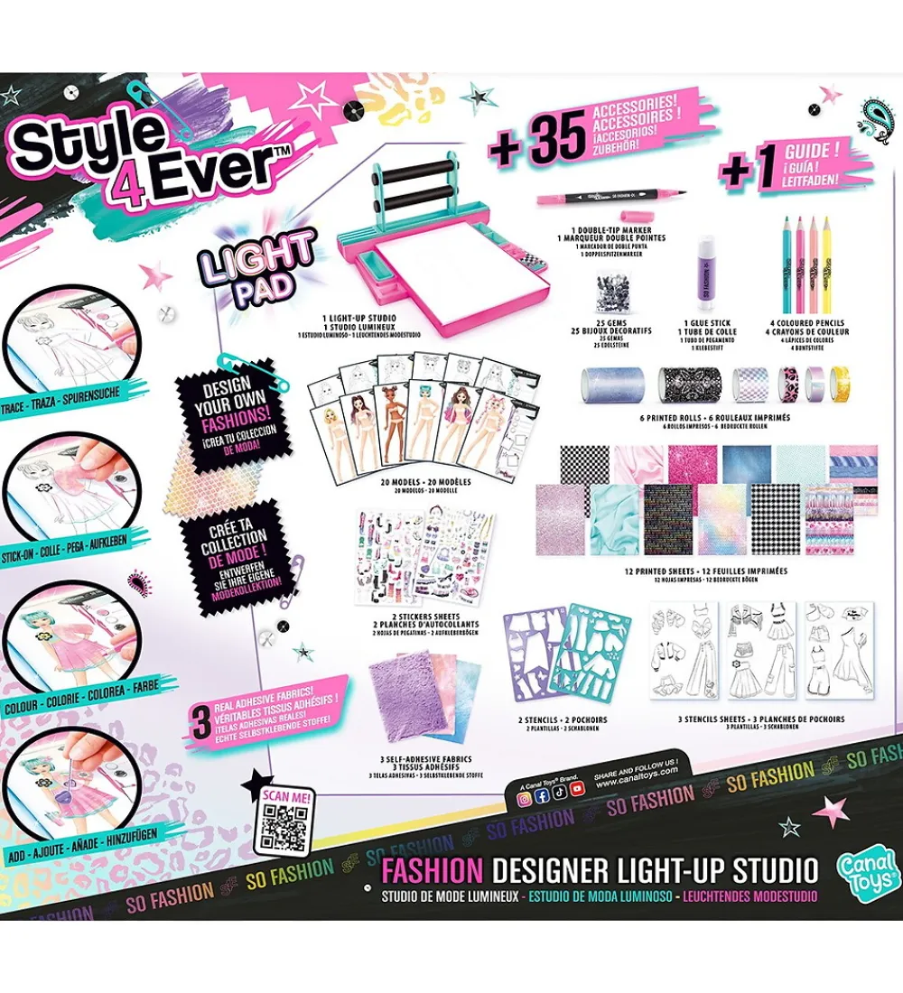 Kreasæt-Style 4 Ever Fashion Designer Light-Up Studio