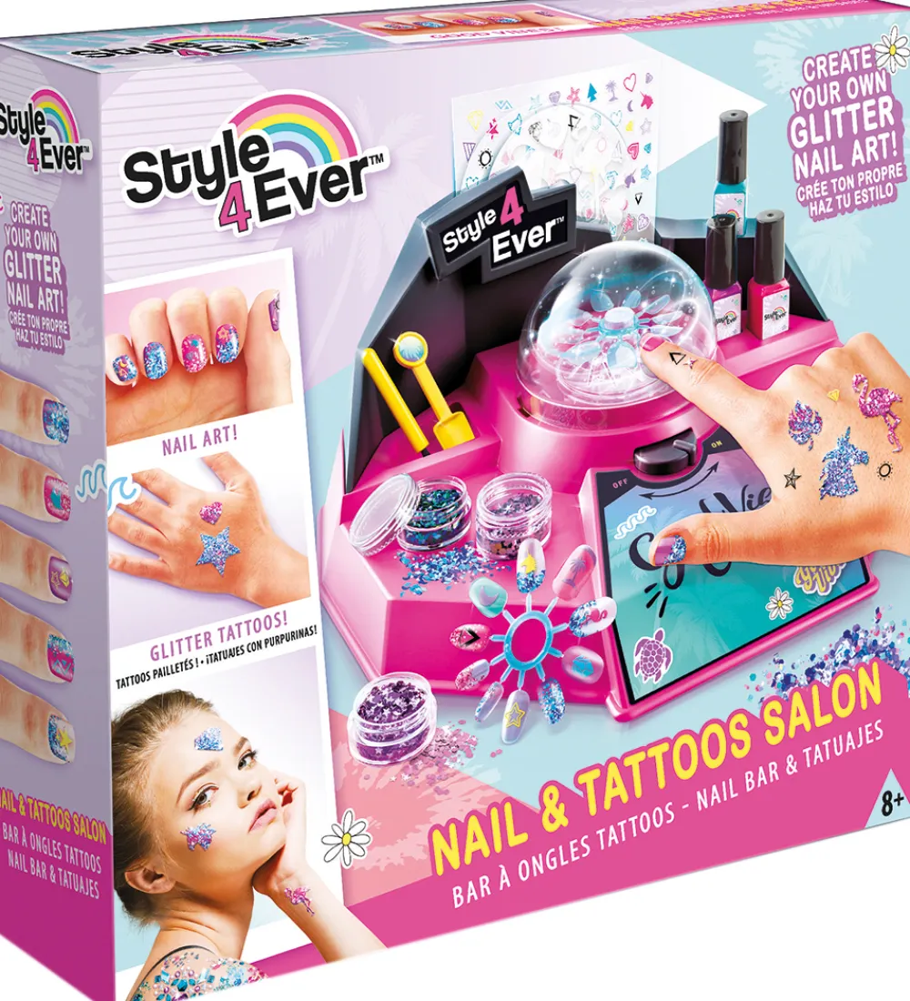 Style 4 Ever Neglelak*Glitter Negle & Tattoveringssalon