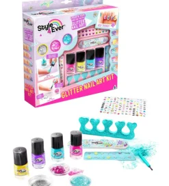 Neglelak-Style 4 Ever Glitter Neglekunst Kit
