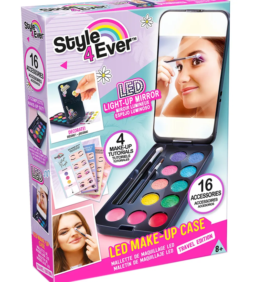 Style 4 Ever Sminke*Mini Makeup Etui m. LED-Lys