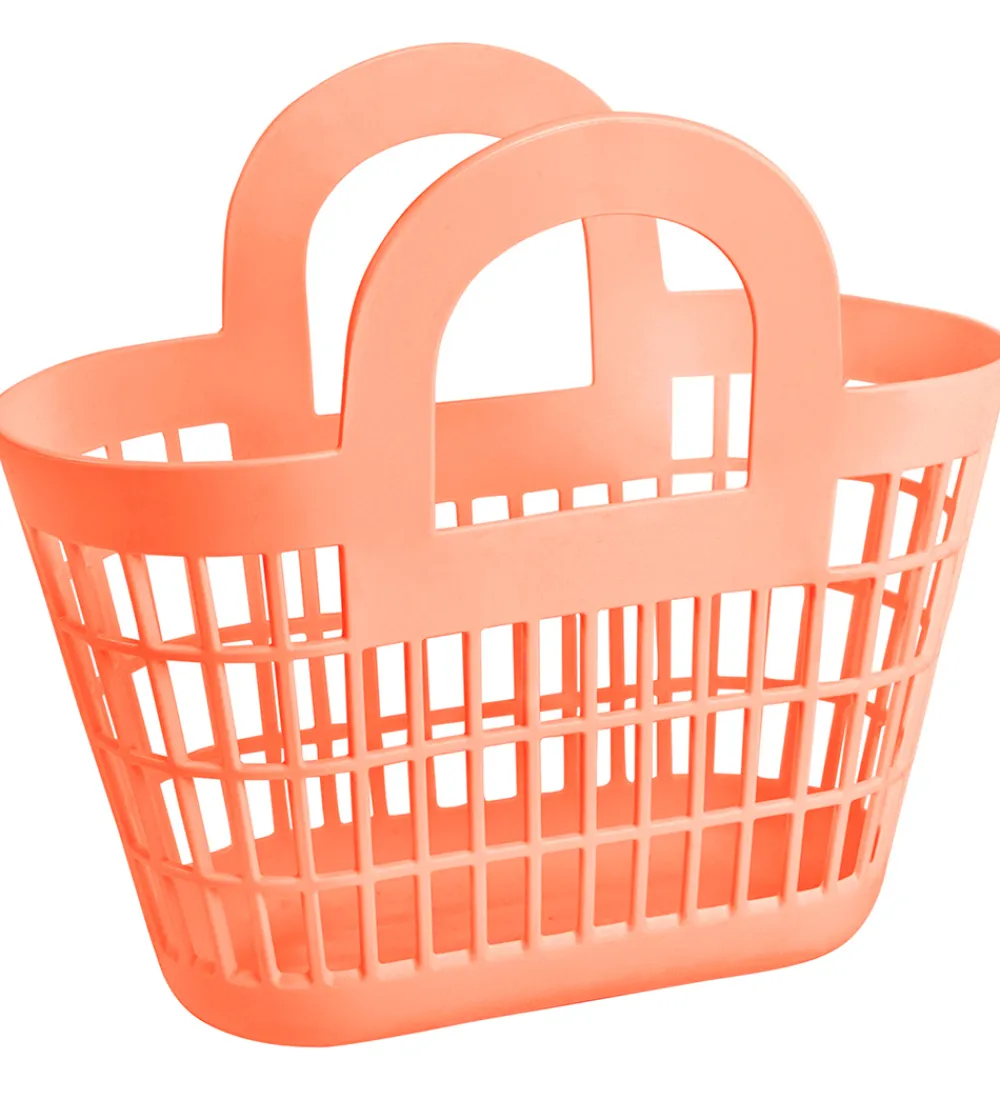 Sun Jellies Kurve|Shoppers*Kurv - 17x30x33 cm - Rosie - Peach