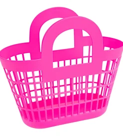 Sun Jellies Kurve|Shoppers*Kurv - 17x30x33 cm - Rosie - Berry Pink