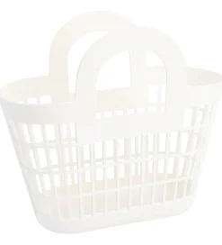 Sun Jellies Kurve|Shoppers*Kurv - 17x30x33 cm - Rosie - Cream