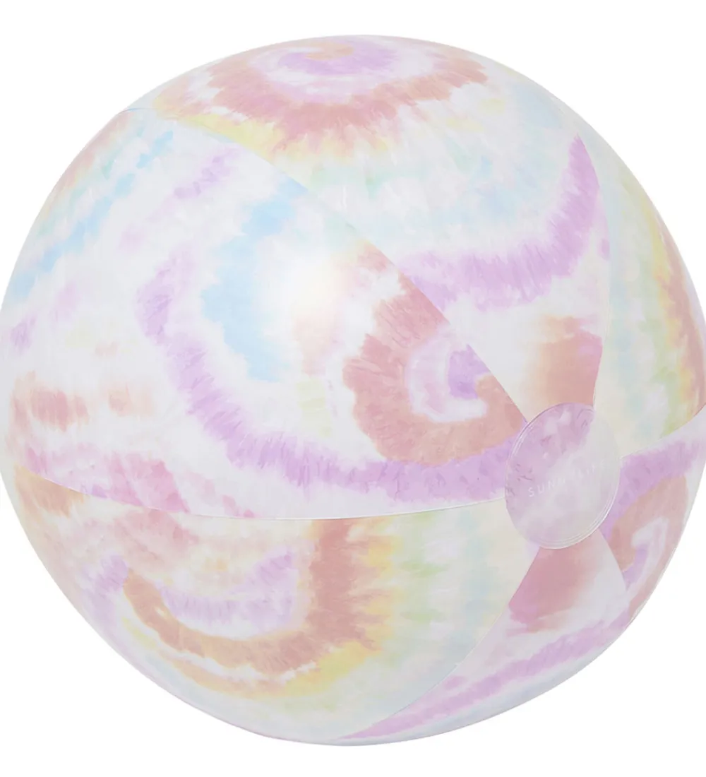 Strandlegetøj-SunnyLife Badebold - 90 cm - Tie Dye Multi