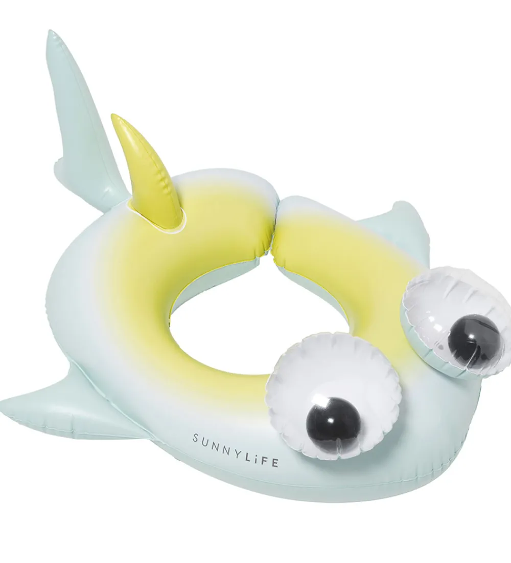 SunnyLife Strandlegetøj|Baderinge*Badering - 69x61 cm - Salty the Shark