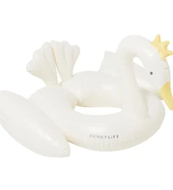 Strandlegetøj|Baderinge-SunnyLife Badering - 65x70 cm - Princess Swan Multi