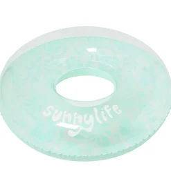 Strandlegetøj|Baderinge-SunnyLife Badering - 106x26 cm - Floral Seafoam
