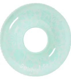 Strandlegetøj|Baderinge-SunnyLife Badering - 106x26 cm - Floral Seafoam