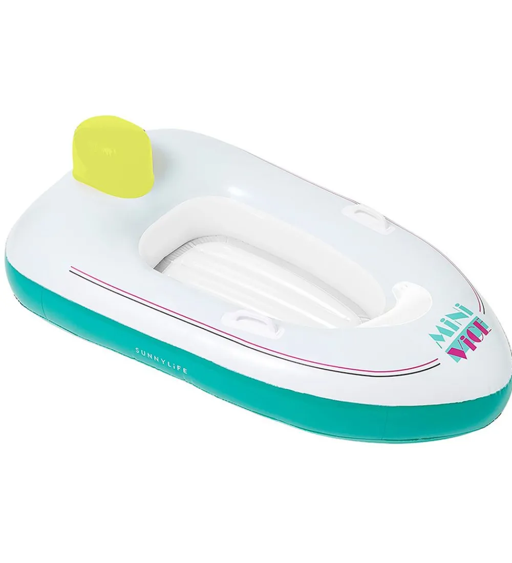 Strandlegetøj|Badedyr-SunnyLife Flyder - 120x40 cm - Speed Boat Float - Mini Vice
