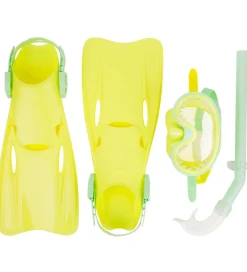 Svømmefødder-SunnyLife Snorkelsæt - Neon