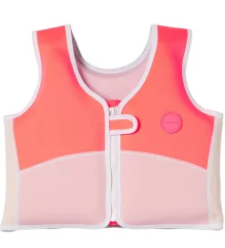 SunnyLife Svømmeveste*Svømmevest - Melody the Mermaid - 3-6 År - Neon Straw
