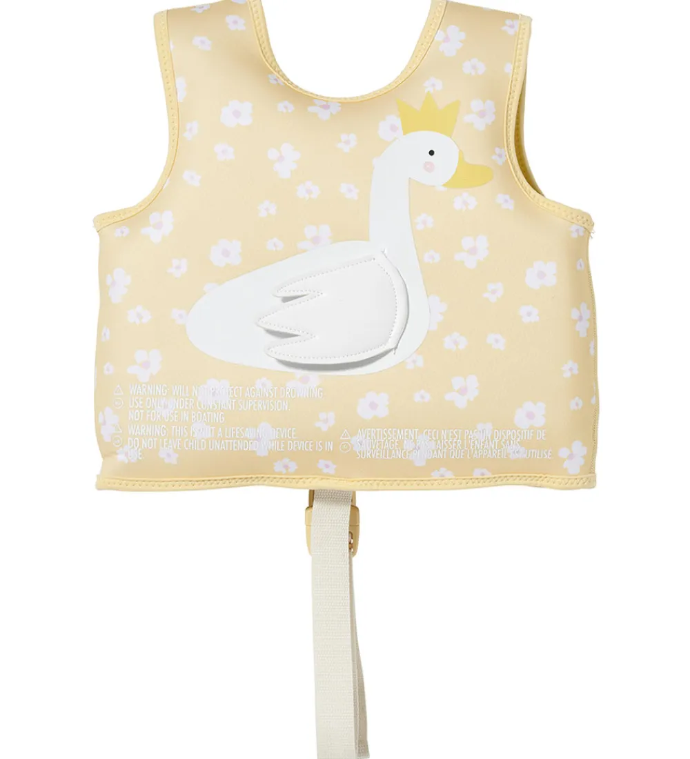 SunnyLife Svømmeveste*Svømmevest - Princess Swan - 1-2 År - Buttercup