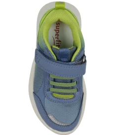 Begyndersko-Superfit Sko - Rush - Blue/Light Green