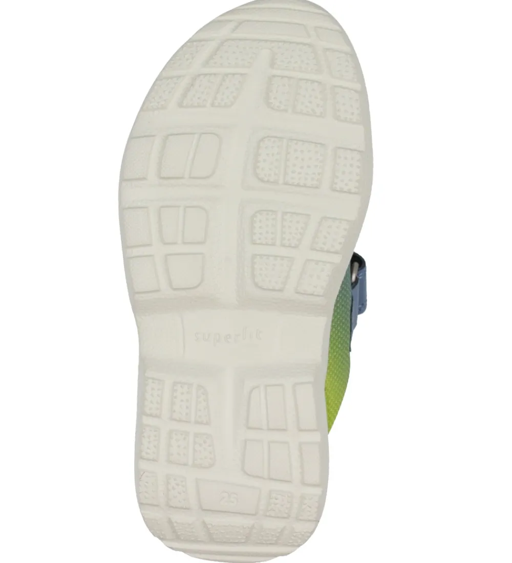 Begyndersko-Superfit Sko - Rush - Blue/Light Green