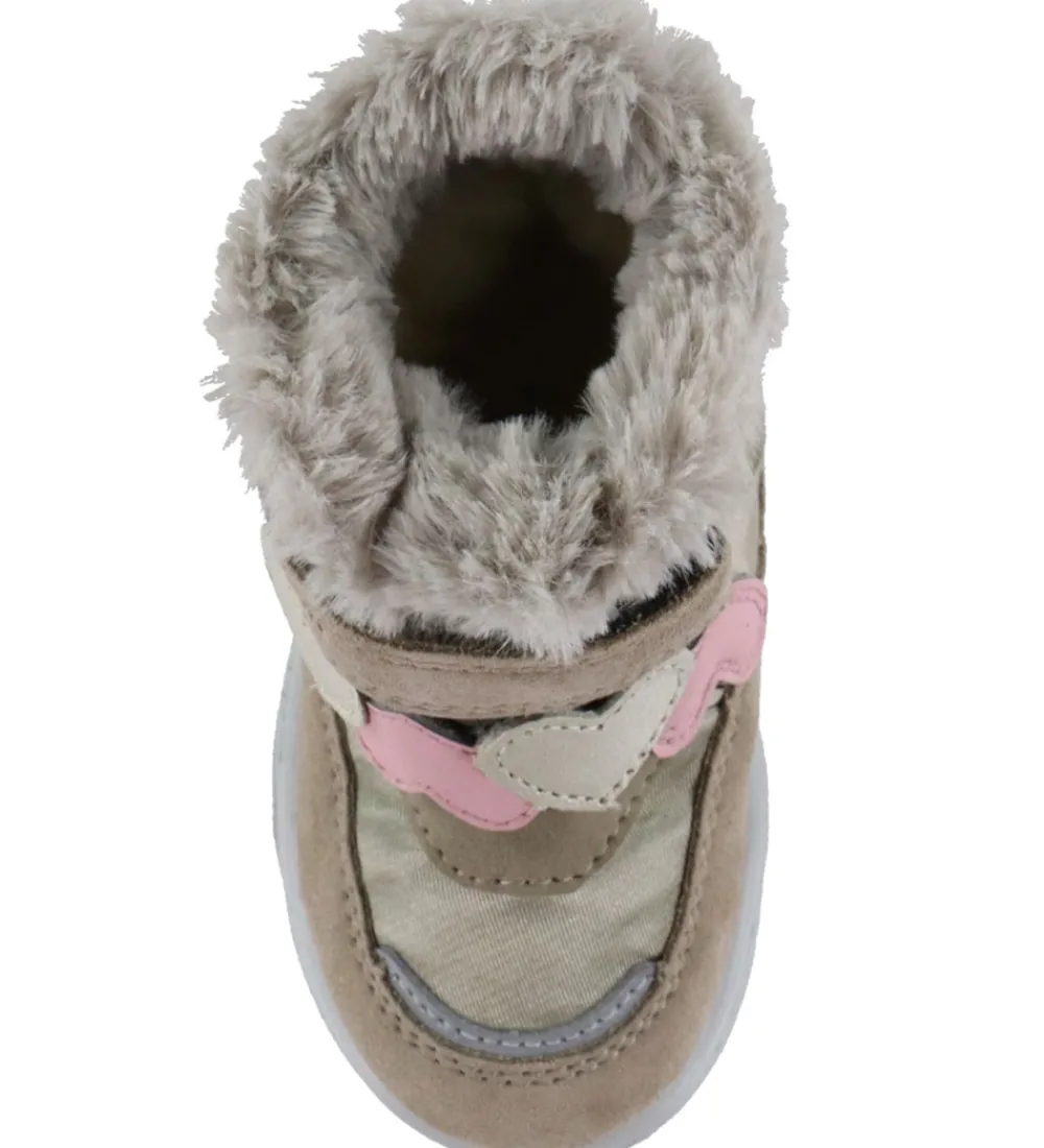 Superfit Vinterstøvler*Vinterstøvler - Tex - Beige/Rosa