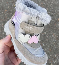 Superfit Vinterstøvler*Vinterstøvler - Tex - Beige/Rosa