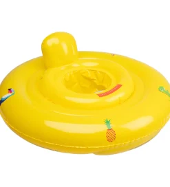 Vandleg|Udeleg Og Udendørs Legetøj-Swim Essentials Babybadering - 69x25 cm - Happy Yellow