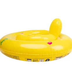 Vandleg|Udeleg Og Udendørs Legetøj-Swim Essentials Babybadering - 69x25 cm - Happy Yellow