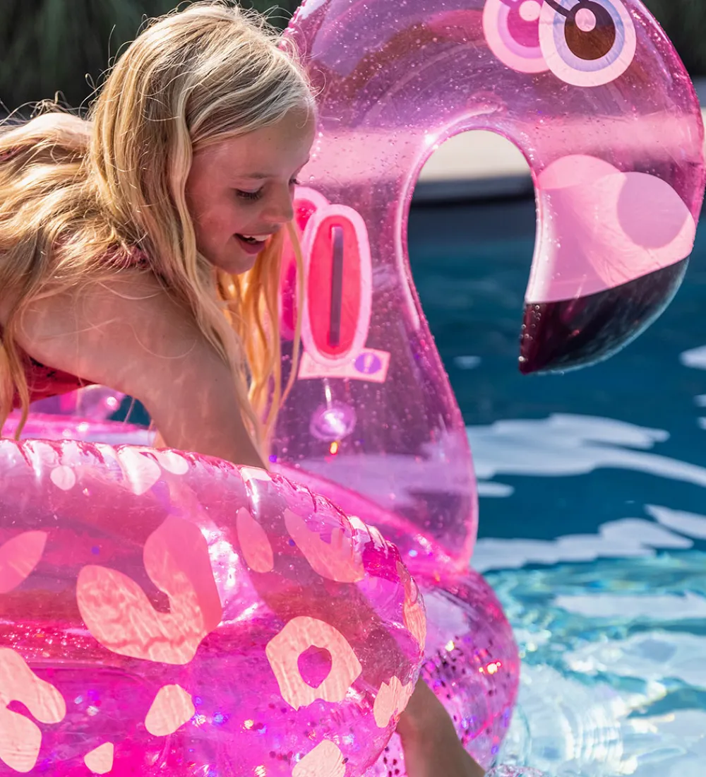 Udeleg Og Udendørs Legetøj|Strandlegetøj-Swim Essentials Badedyr - 150 cm - Neon Flamingo