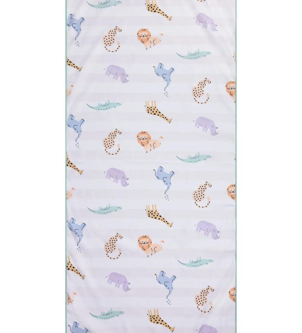 Swim Essentials Håndklæder|Håndklæder*Håndklæde - Microfiber - 135x65 cm - Wild Life