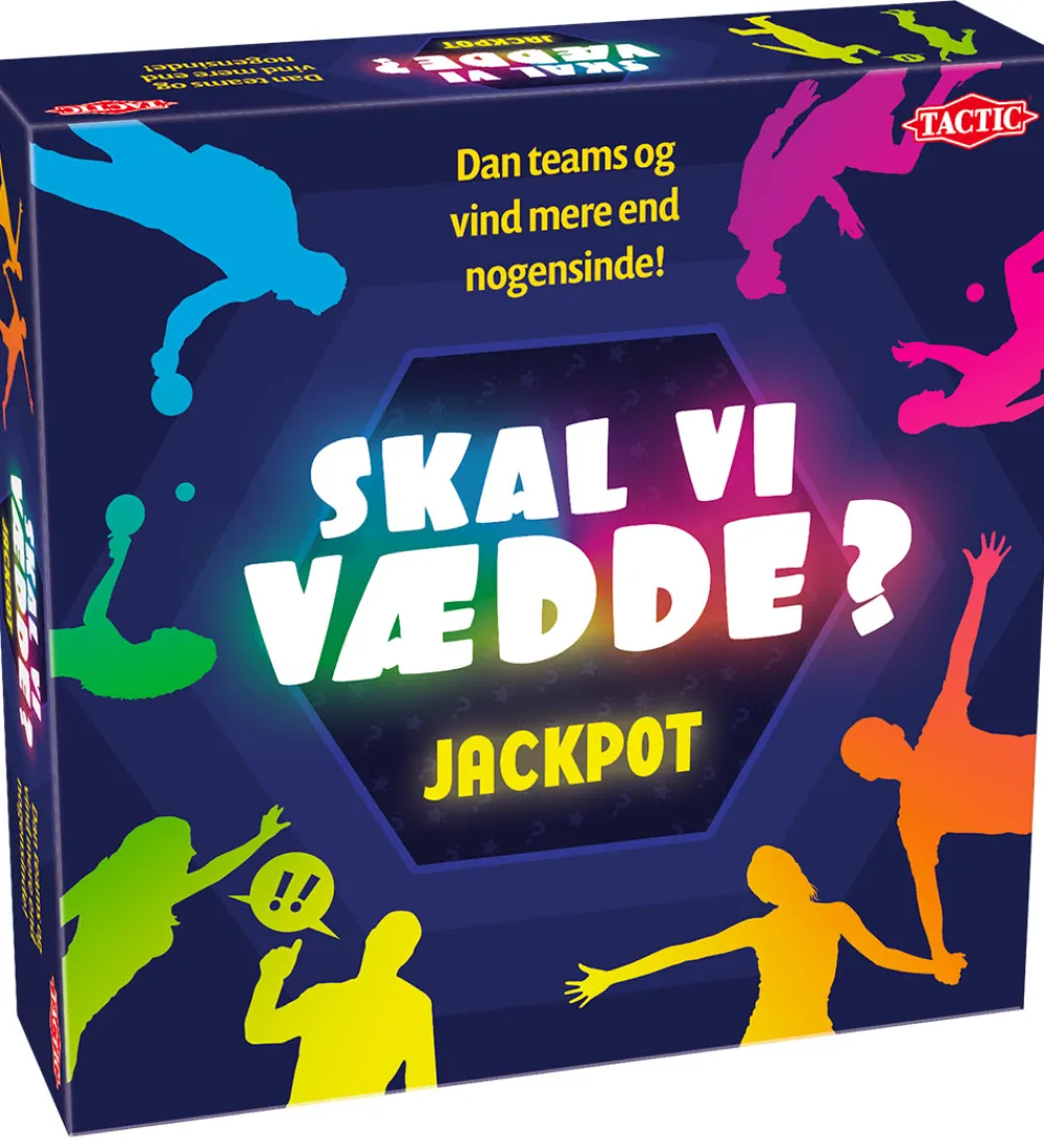 Spil-TACTIC Brætspil - Skal Vi Vædde Jackpot