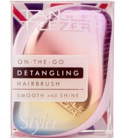Tangle Teezer Hårbørster*Hårbørste - Compact - Pearlescent Matte Chrome