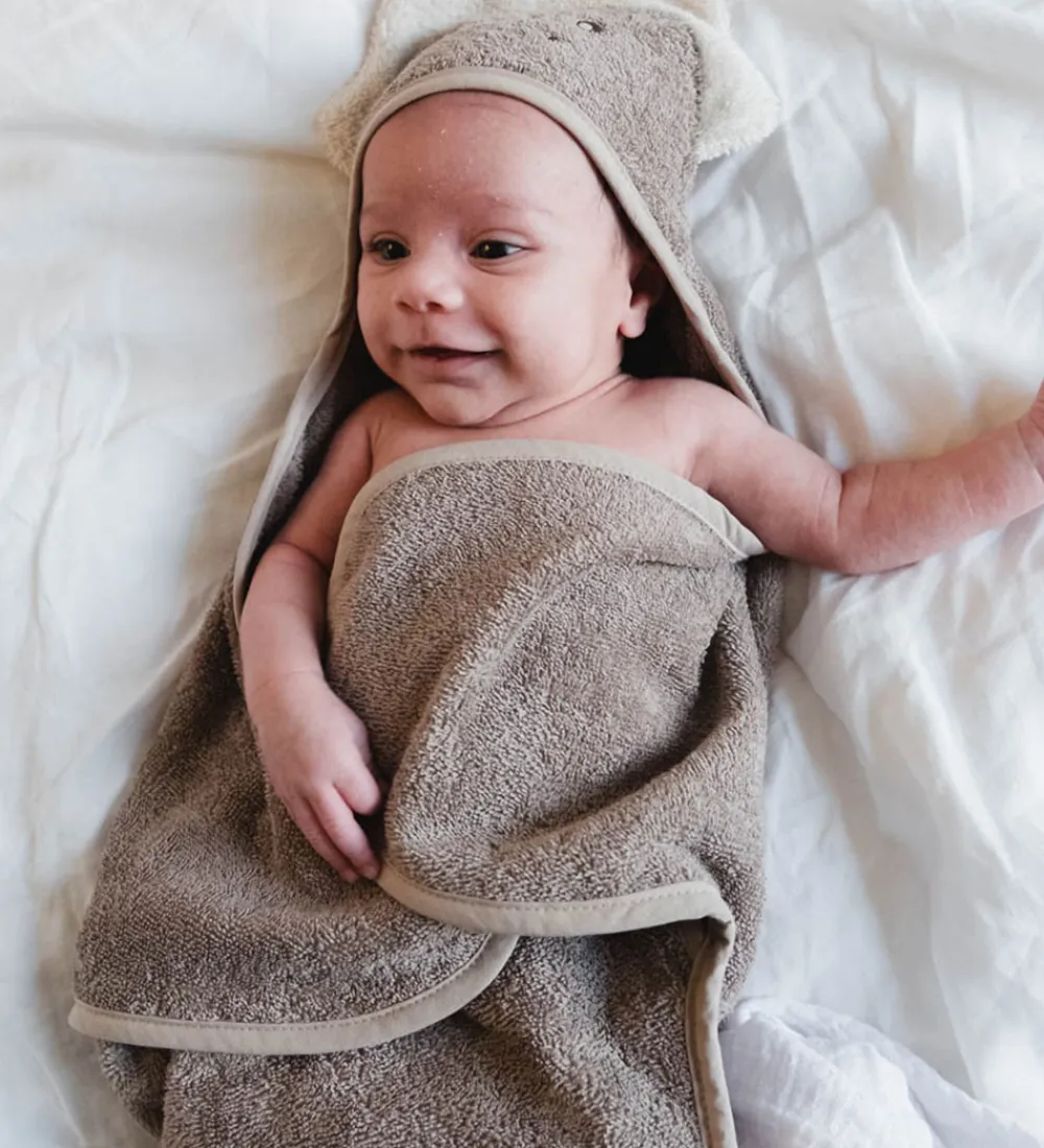 Babyhåndklæde- Og Poncho|Håndklæder-Thats Mine Babyhåndklæde - 73x63 cm - Moly - Dino