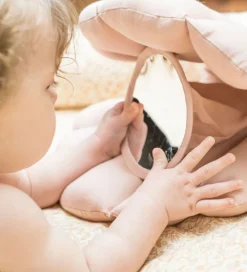 Thats Mine Spejle*That's Mine Babyspejl - Musling - Beige
