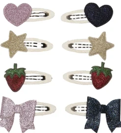 Thats Mine Hårspænder*That's Mine Hårspænder - 8-pak - Tilly - Birch/Glitter