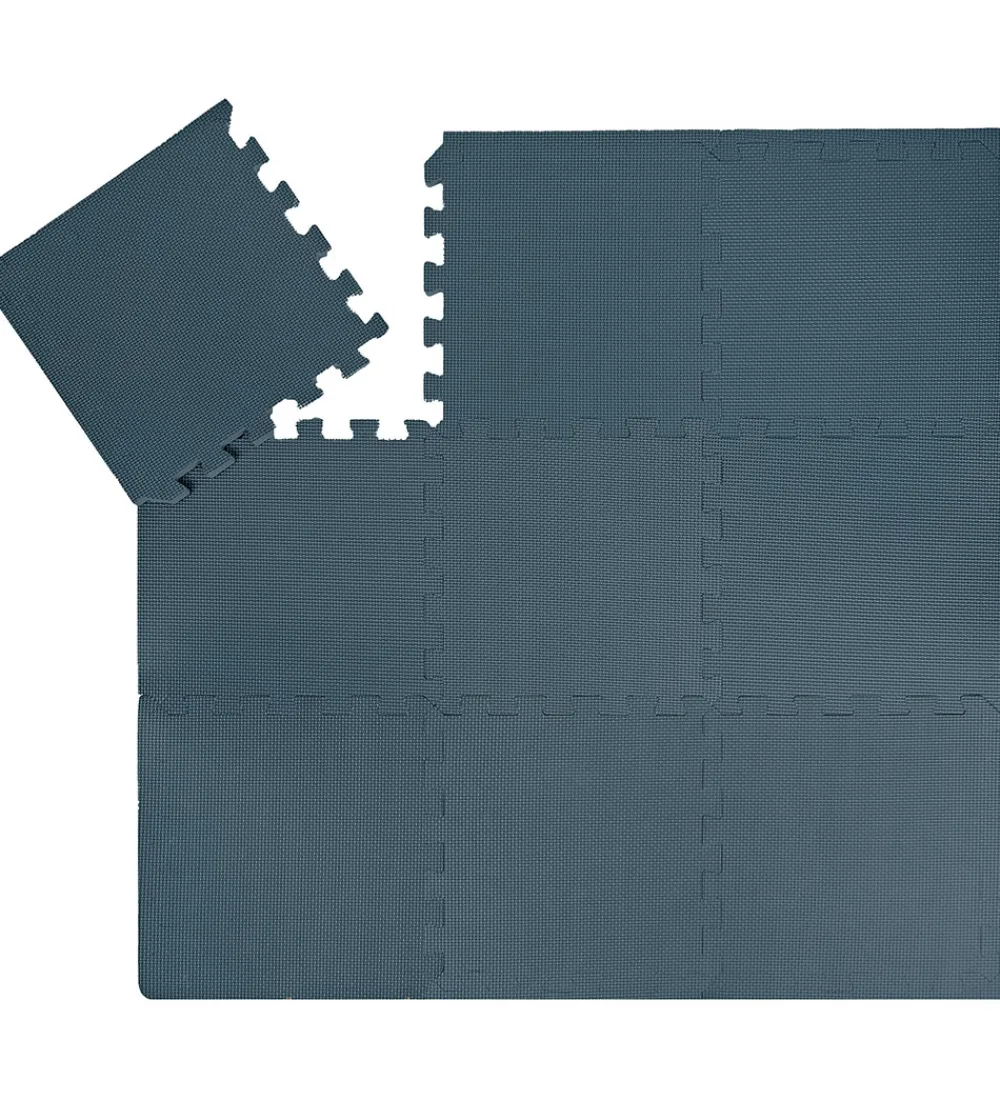 Legetæpper Og Legegulve-Thats Mine That's Mine Legegulv - 100x100 cm - Puslespil - Navy Blue