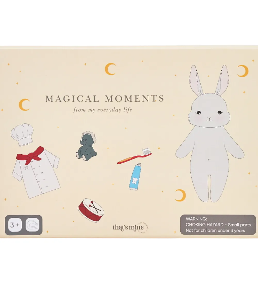 Thats Mine Magnetlegetøj|Konstruktionslegetøj*Magnetisk Legebræt - Lou - Bunny