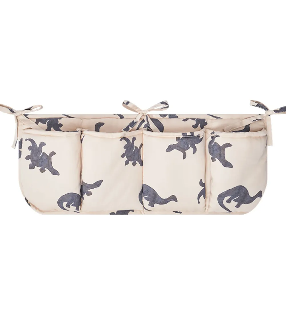 Opbevaring|Sengelommer-Thats Mine That's Mine Sengelomme - 50x20 cm - Louis - Mono Dino